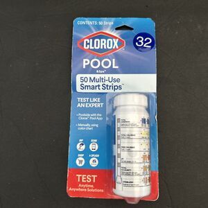 CLOROX Pool & Spa My Pool Care Assistant 50 Multi-Use Test Strips # 32